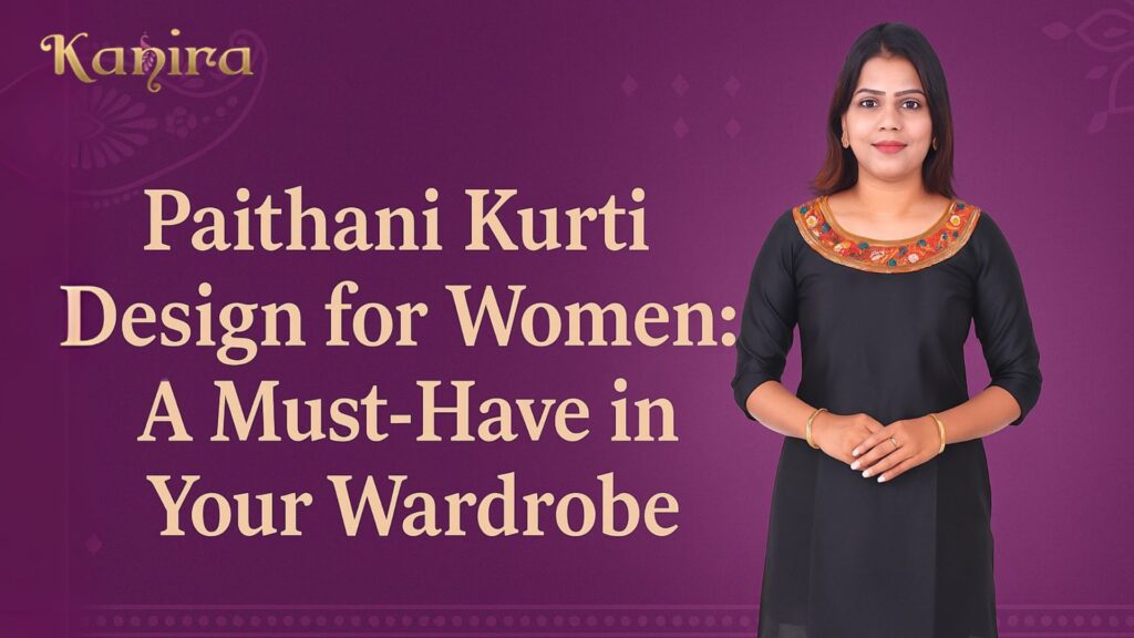 Paithani Kurti Design for Women: A Must-Have in Your Wardrobe