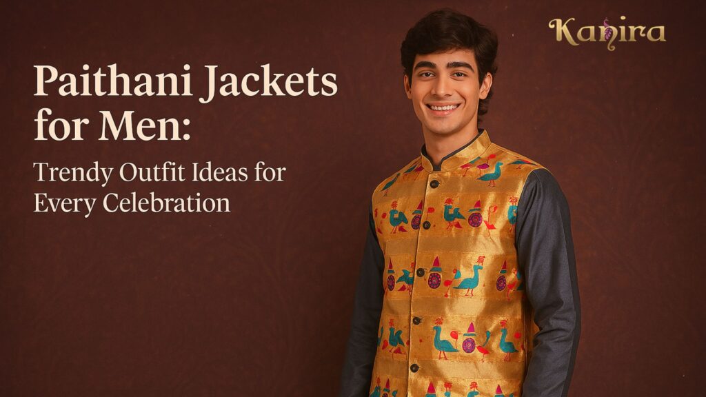 Paithani Jackets for Men: Trendy Outfit Ideas for Every Celebration