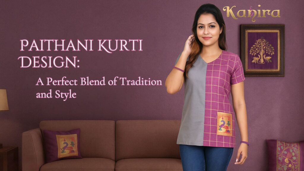 Paithani Kurti Design: A Perfect Blend of Tradition and Style