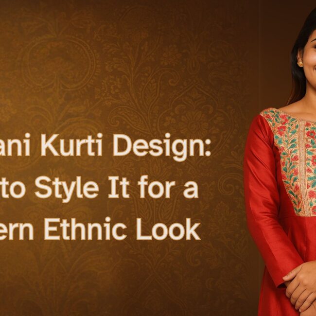 Paithani Kurti Design: How to Style It for a Modern Ethnic Look