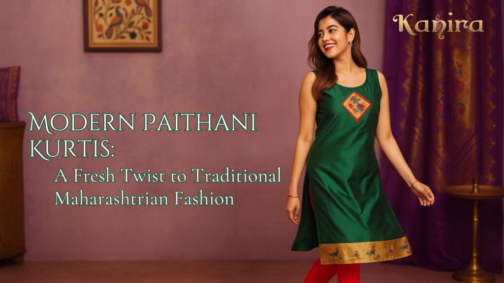 Modern Paithani Kurtis: A Fresh Twist to Traditional Maharashtrian Fashion