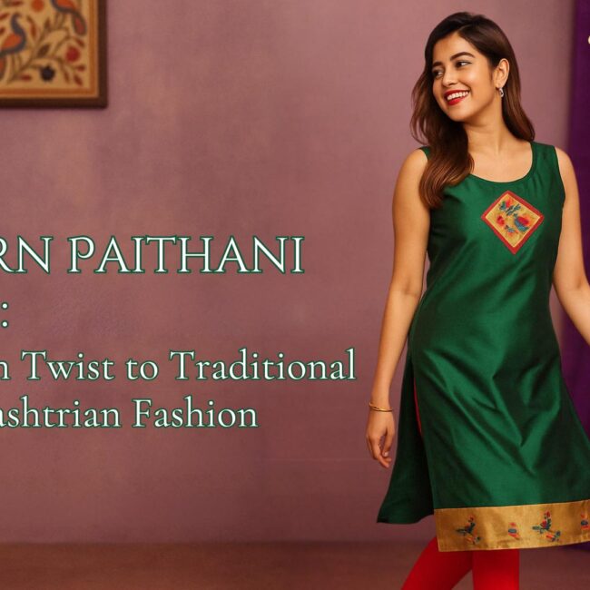 Modern Paithani Kurtis: A Fresh Twist to Traditional Maharashtrian Fashion