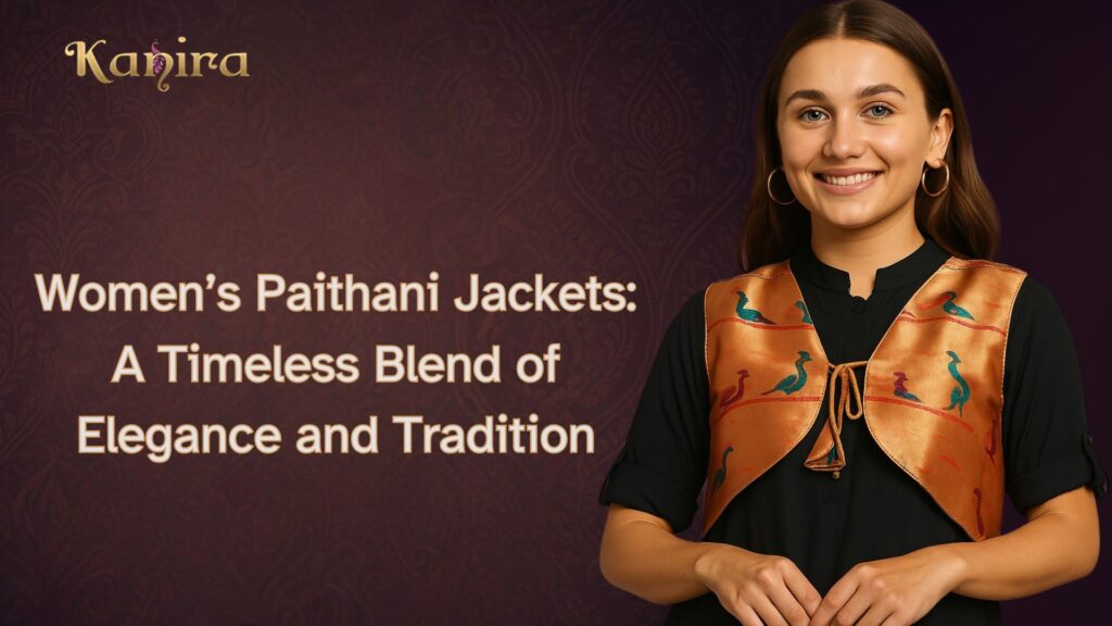 Women’s Paithani Jackets: A Timeless Blend of Elegance and Tradition