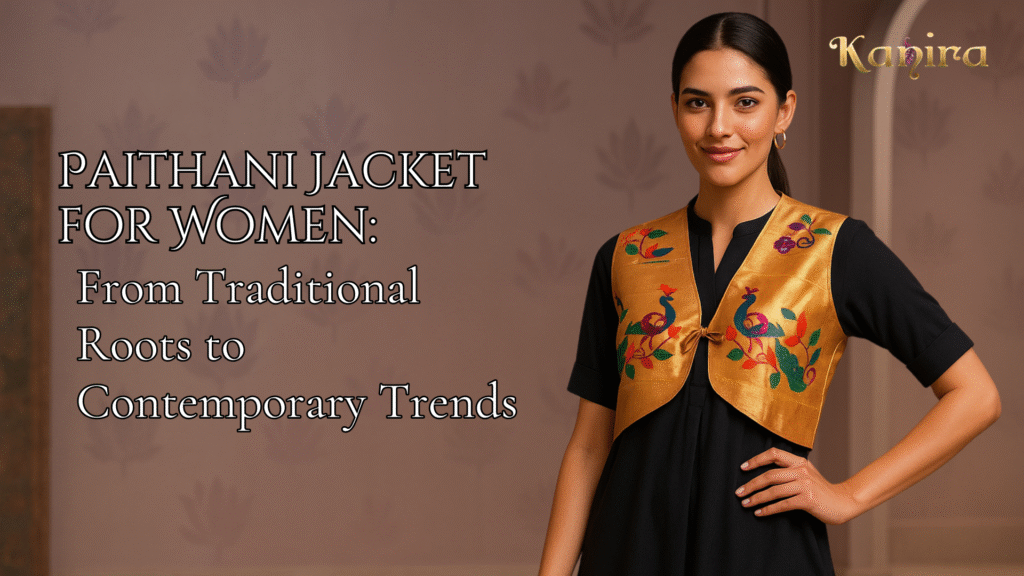 Paithani Jacket for Women: From Traditional Roots to Contemporary Trends