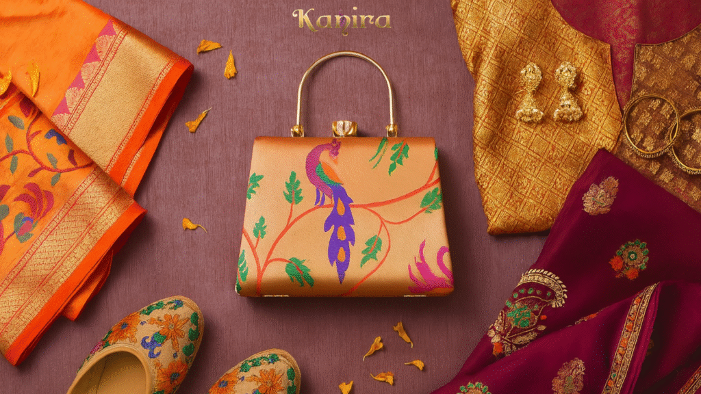 5 Gorgeous Ways to Style Your Paithani Handbag with Indian Wear