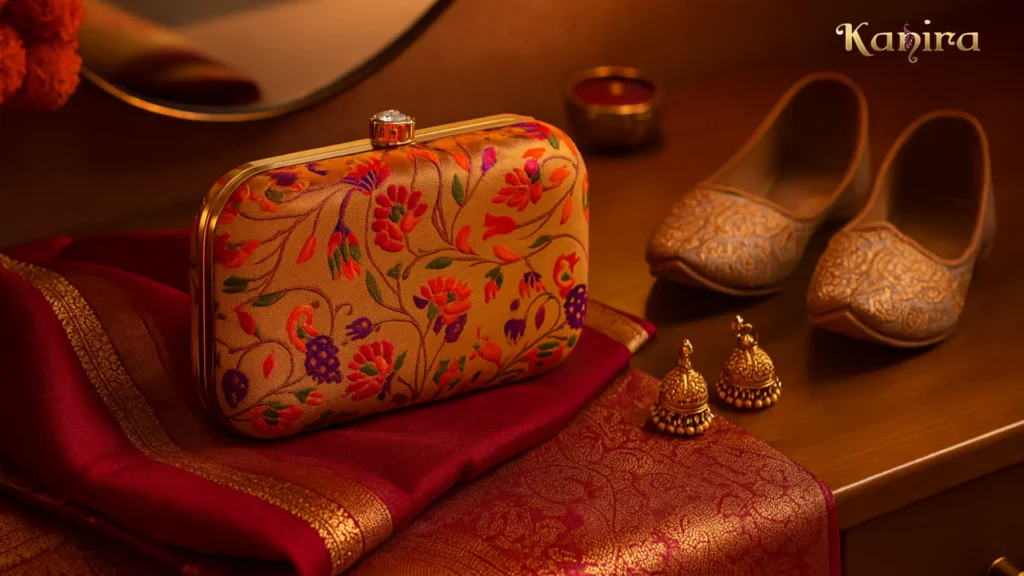 Complete Your Ethnic Look with These Stunning Paithani Bags