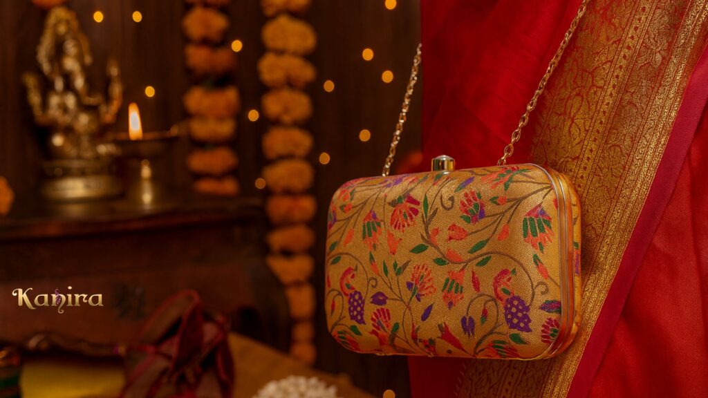Dussehra Ethnic Accessories Guide: Why You Need a Paithani Sling Bag