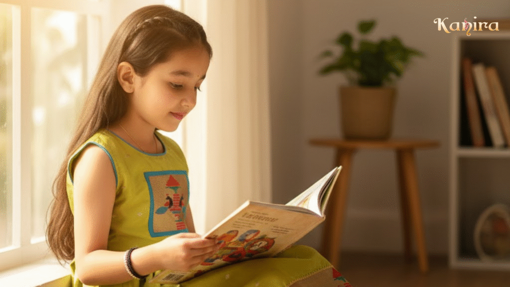 Ethnic Meets Modern: The Rise of Paithani Frocks for Girls