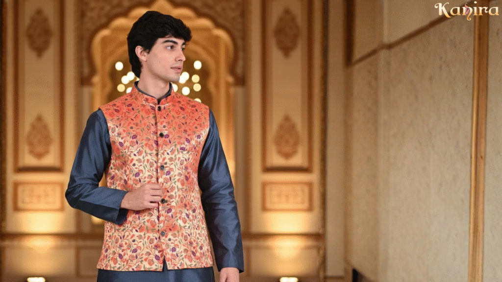 From Tradition to Trend — Why Every Man Needs a Paithani Jacket