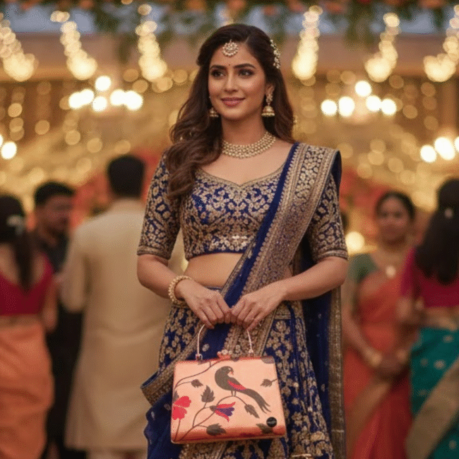 Why a Handcrafted Paithani Clutch for Women Is a Must-Have This Season