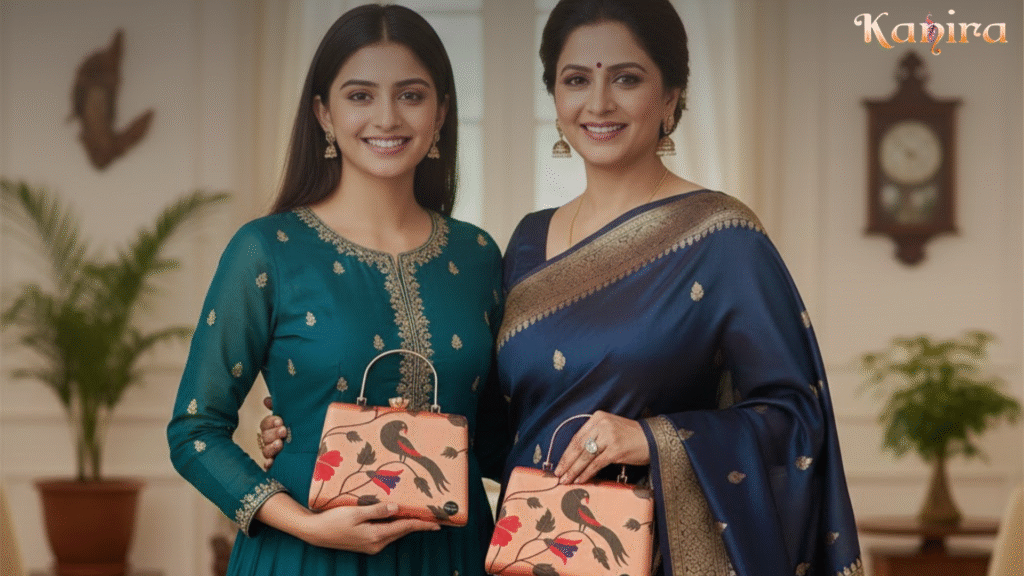 How to Style a Clutch for Women with Sarees, Lehengas, and Ethnic Outfits