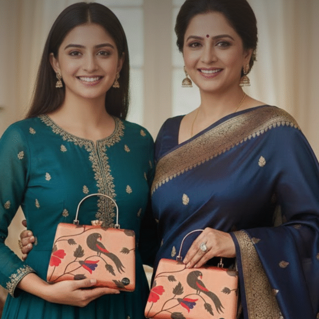 How to Style a Clutch for Women with Sarees, Lehengas, and Ethnic Outfits