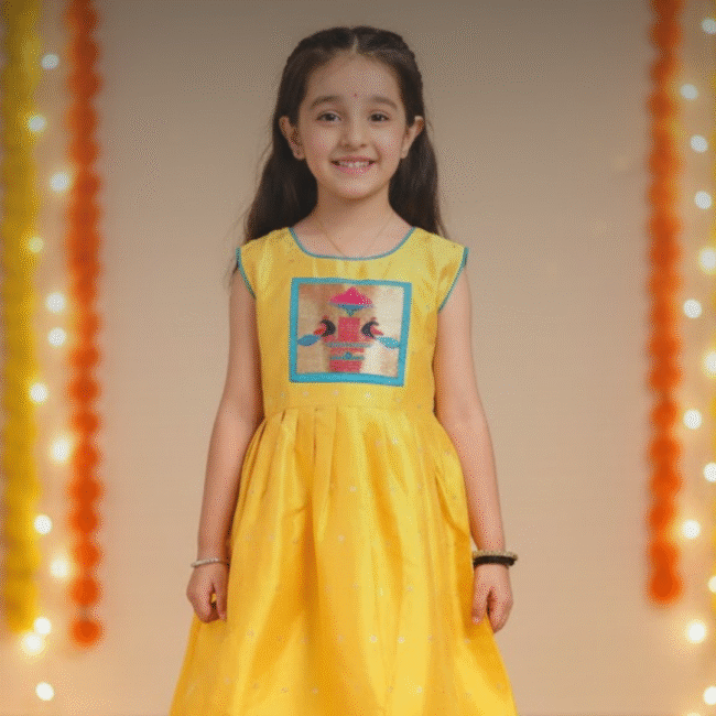Paithani Frock: The Perfect Blend of Tradition and Style for Girls
